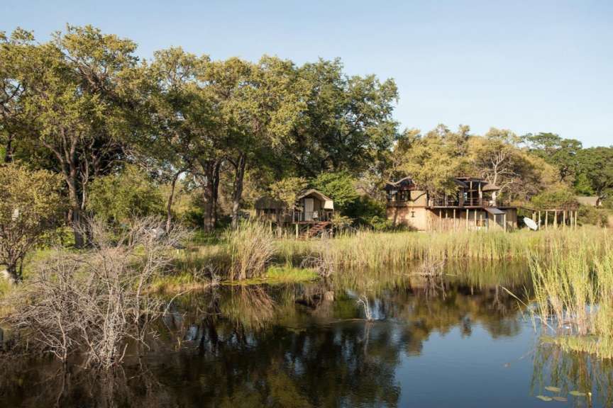 Am Kwando River: Camp am Nkasa Rupara Nationalpark