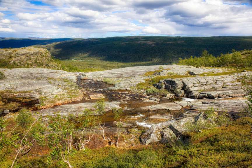 Landschaft im Gargiadalen