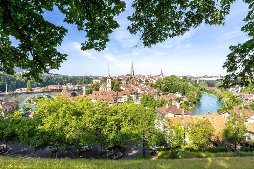 Blick auf Bern