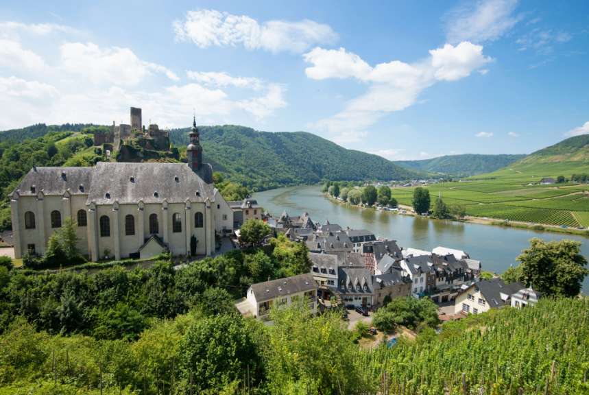 Beilstein mit Schloss Metternich