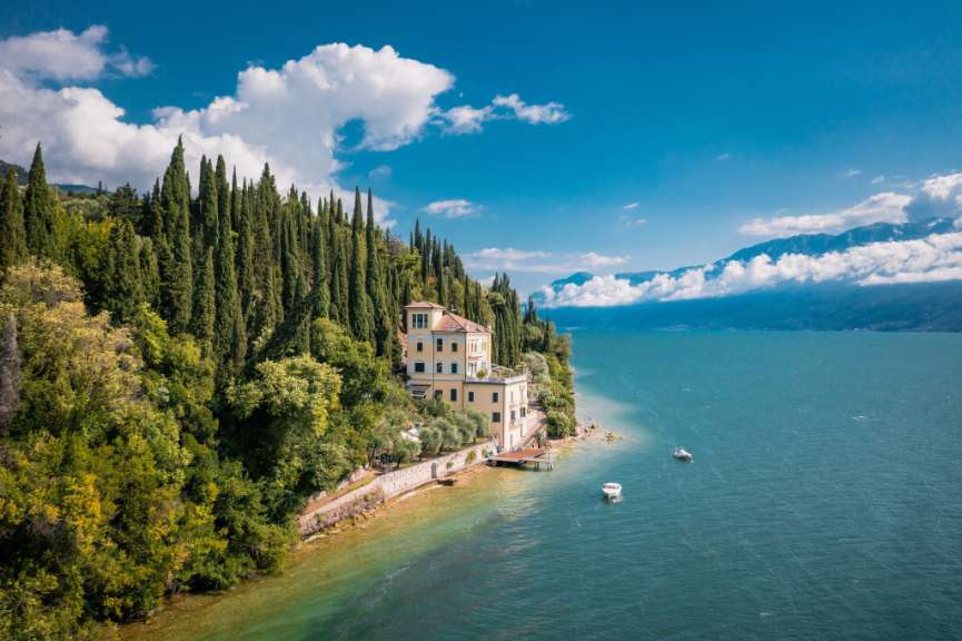 Blick auf den Gardasee