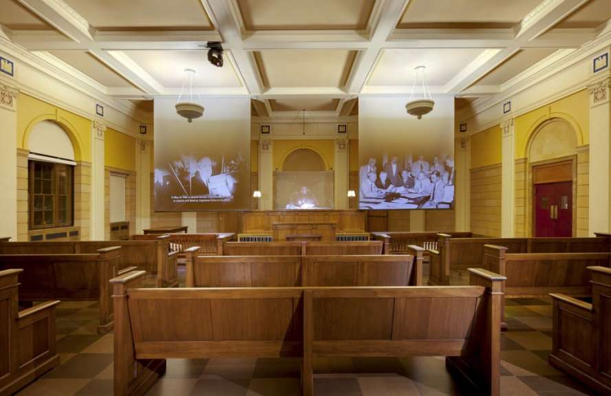 Historischer Gerichtssaal