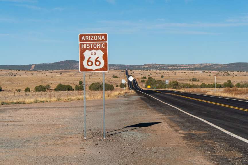 Legendär: Route 66
