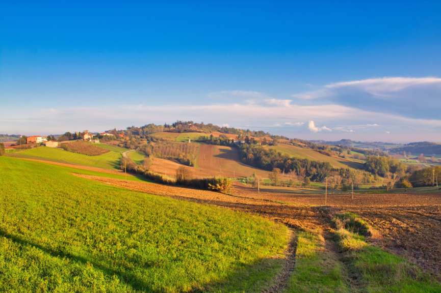 Landschaft bei Lu