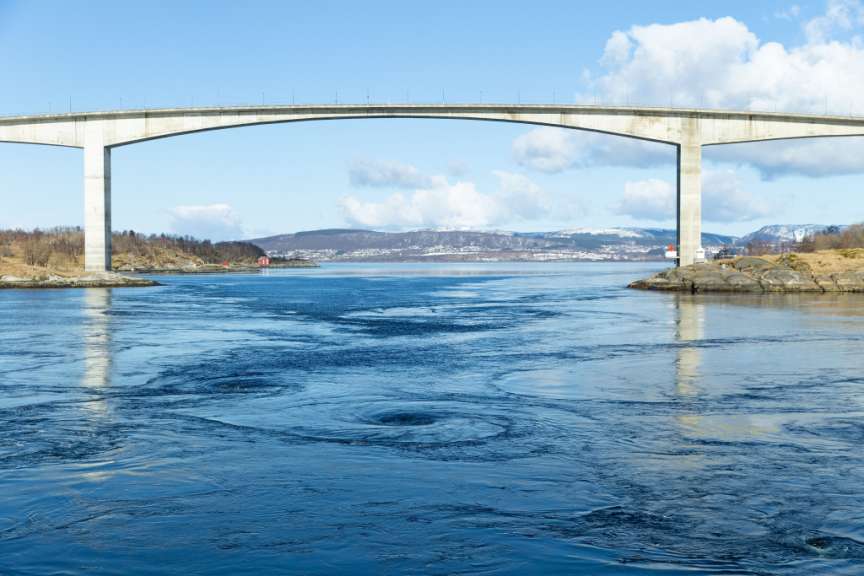 Gezeitenstrom Saltstraumen