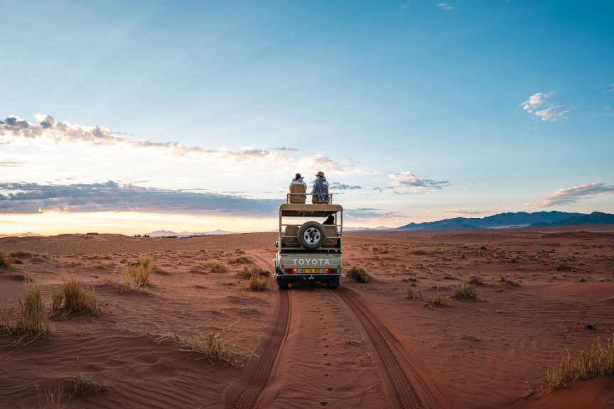 Panoramafahrten durch die Namib