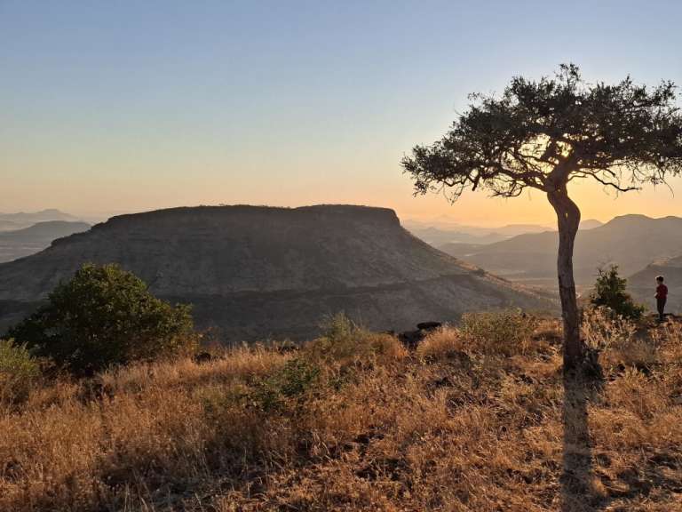Sundowner Aussicht