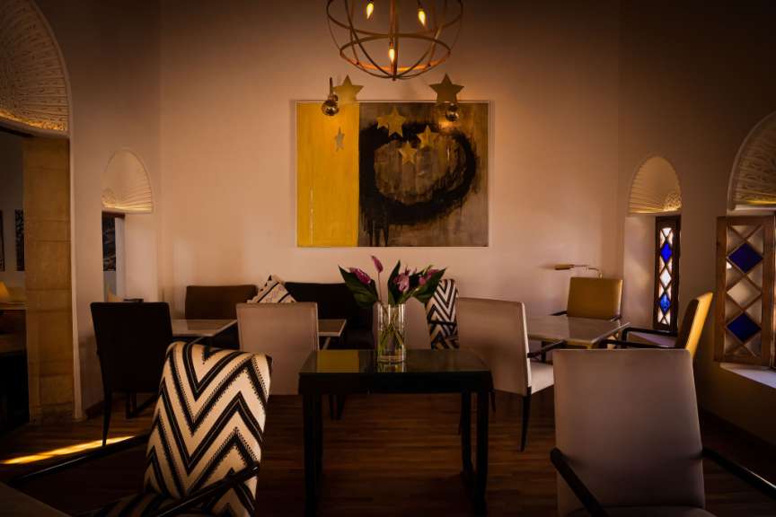 Modern-orientalischer Speisesaal