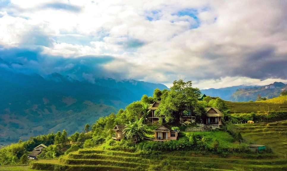 Ruhige Lage: Lodge bei Sapa