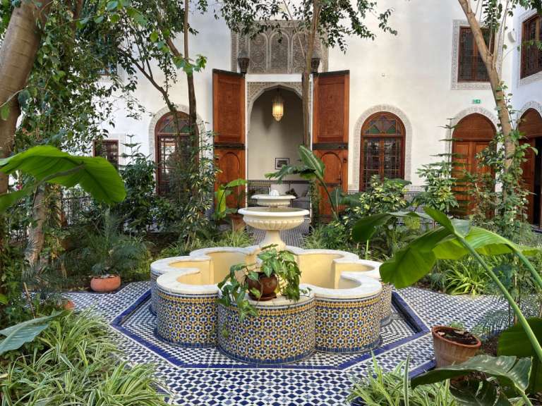 Historischer Palast: Riad in Fès