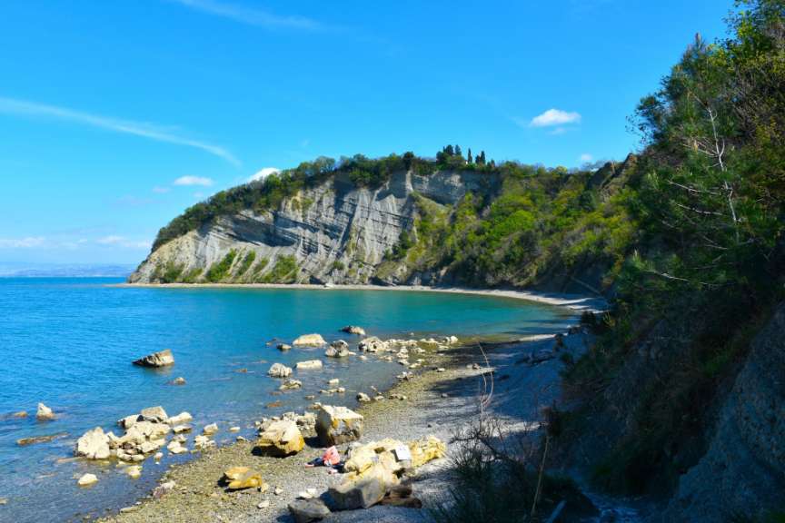 Blick auf die Mondbucht