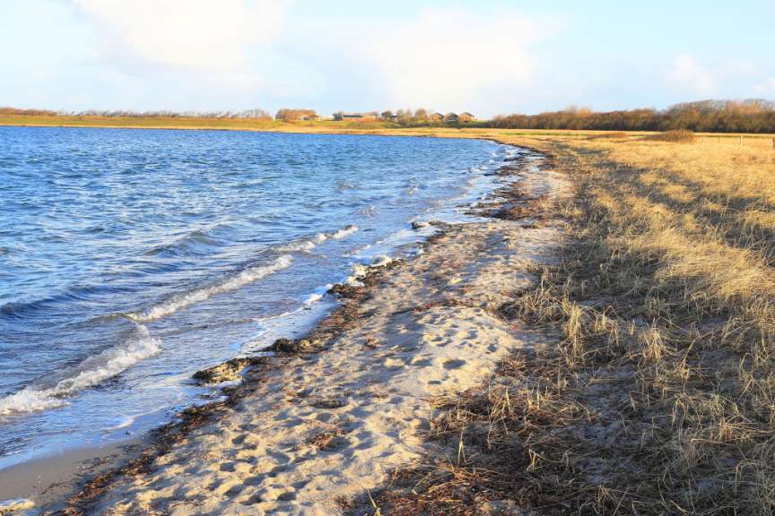 Idyllische Bucht auf Jegindø