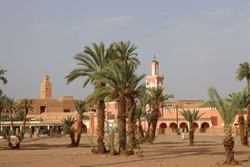 Bibliothek und Moschee in Tamegroute