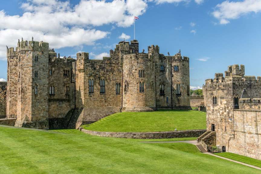 Sitz der Earls of Northumberland: Alnwick Castle