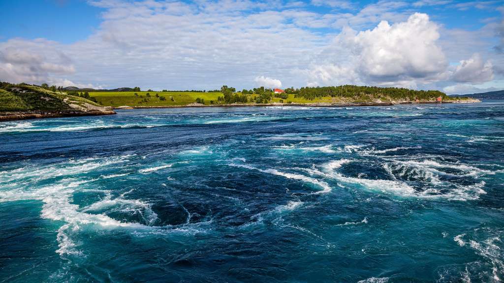 Mächtiger Gezeitenstrom: Saltstraumen