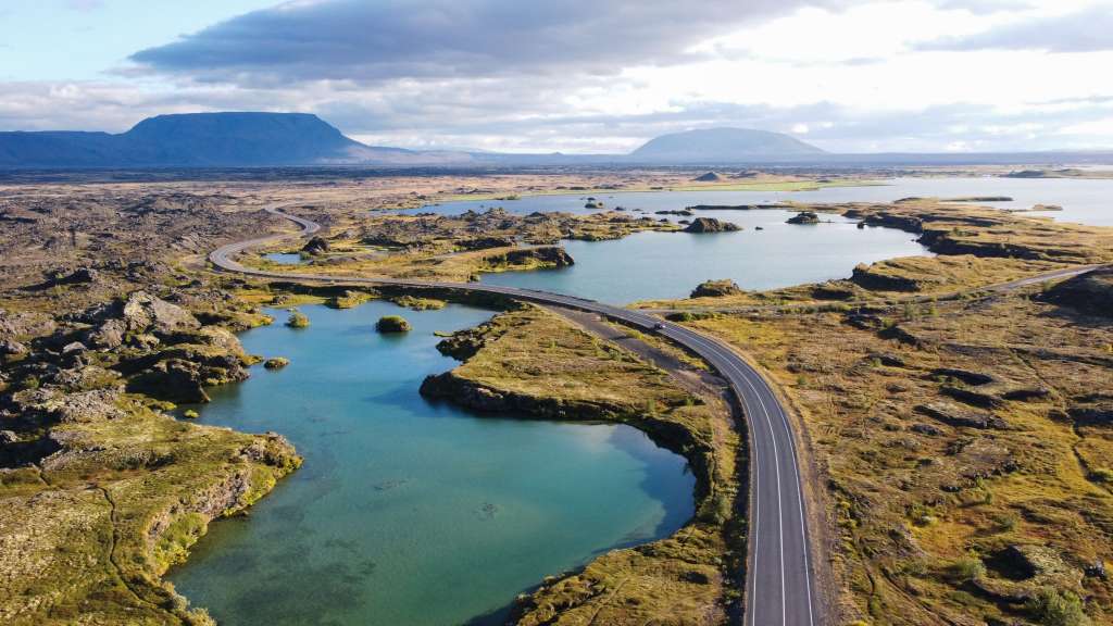 See Mývatn im Norden Islands