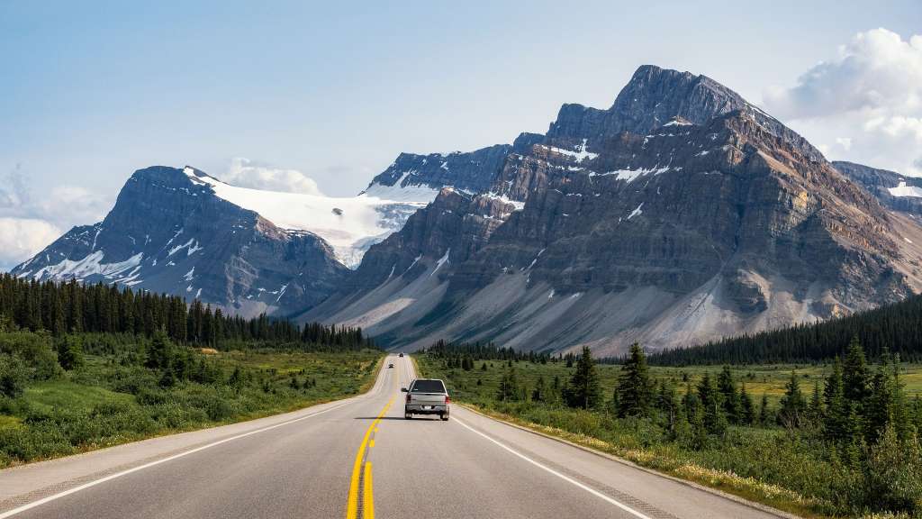Icefields Parkway im Banff National Park