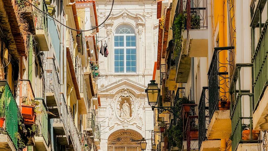 Kirche in Lissabon