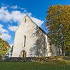 Mittelalterliches Kirchlein in der Einöde: Karja