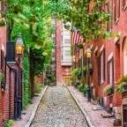 Acorn Street in Beacon Hill