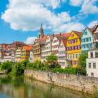 Fröhliche Unistadt: Tübingen am Neckar