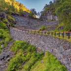 Historische Wanderroute: Vindhellavegen