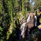 Wasserfall und Kaffeepause