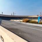 Teststrecke auf dem Lingotto-Gebäude