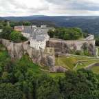 Überblickt die Elbe: Festung Königstein