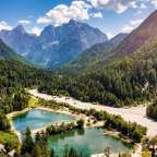 Bergsee bei Kranjska Gora