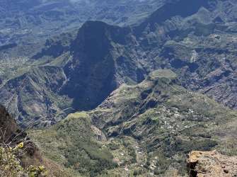 Aussicht vom Piton Maïdo ins Mafate Tal