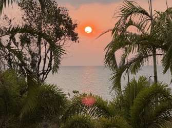 Sonnenuntergang auf Kho Phra Thong