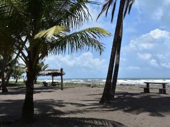Am Karibikstrand in Tortuguera