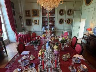 Royales Frühstück im Schloss bei Bacilly