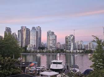 Granville Island- Blick vom Hotel