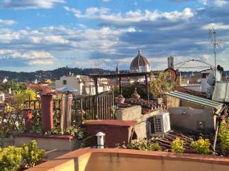 Dachterasse Stadtvilla Florenz