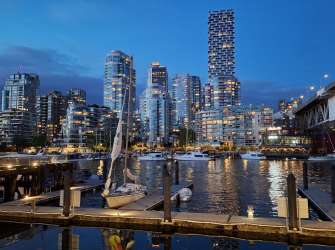 Abendstimmung in Vancouver