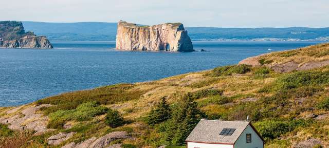 An der Halbinsel Gaspesie: Rocher Percé An der Halbinsel Gaspesie: Rocher Percé
