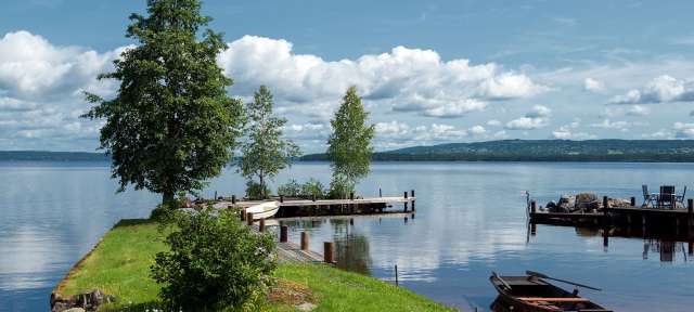 Wandern, Angeln, Bootfahren: Siljansee Wandern, Angeln, Bootfahren: Siljansee