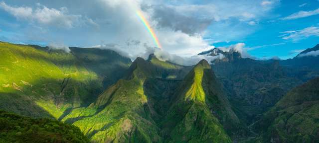 Regenbogen über Cap Noir