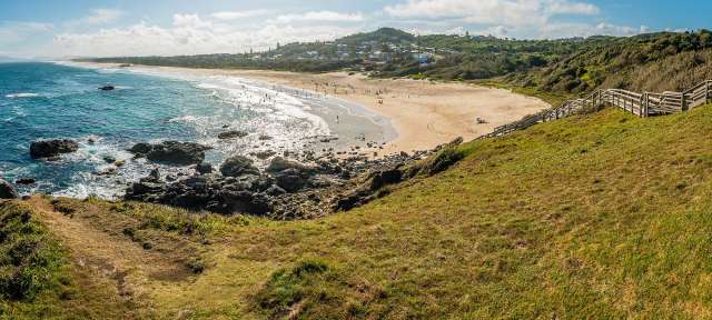 Lighthouse Beach in Port Macquarie Lighthouse Beach in Port Macquarie