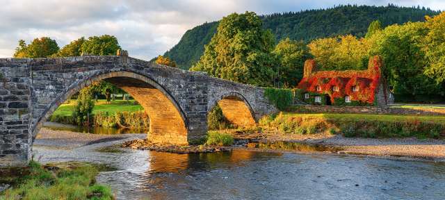 Llanrwst Brücke: Wales