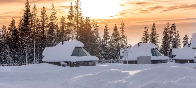 Glasiglu in Lappland