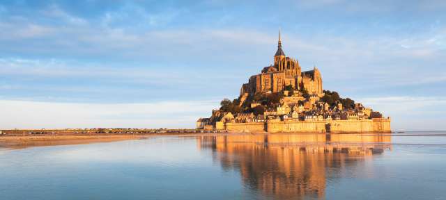 Mont Saint Michel in der Frankreich
