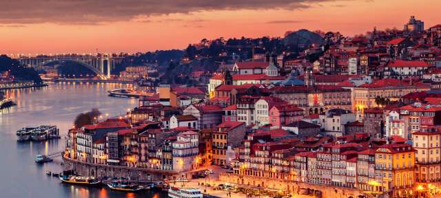 Porto bei Abend