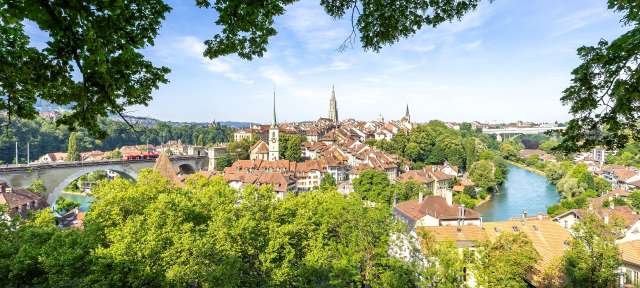 Blick auf Bern