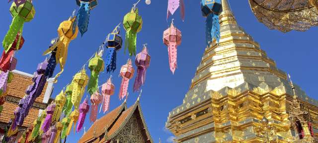 Goldene Pagode: Wat Phra That Doi Suthep