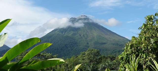 Blick auf den Vulkan Arenal