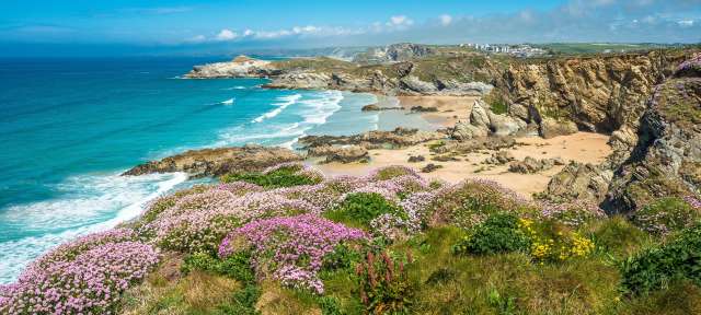 Küste im Norden von Cornwall