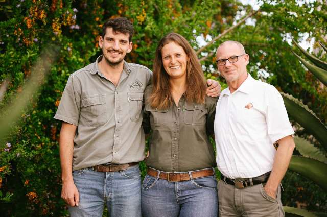 Ein starkes Team: Stefan, Viva und Marcus (v.l.n.r.)